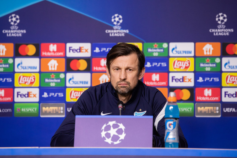 Пресс-конференция «Зенита» перед матчем с «Челси»