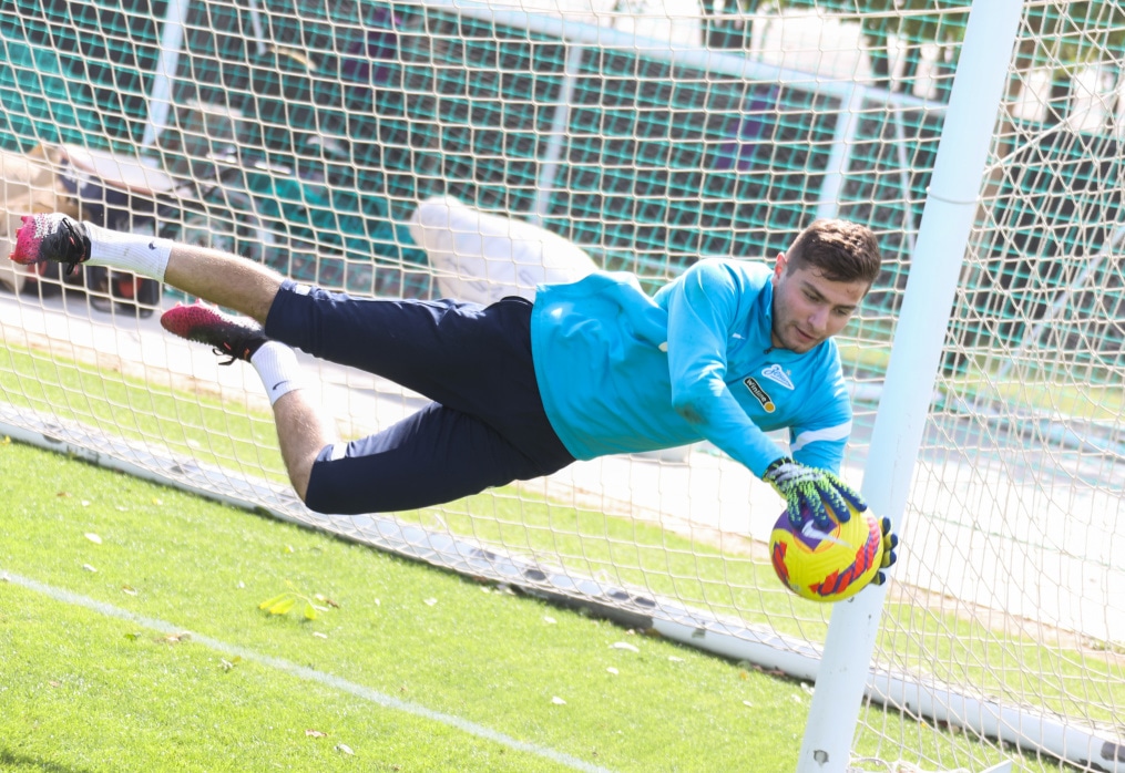 «Газпром»-тренировочные сборы в Дубае: 21 января, утренняя тренировка