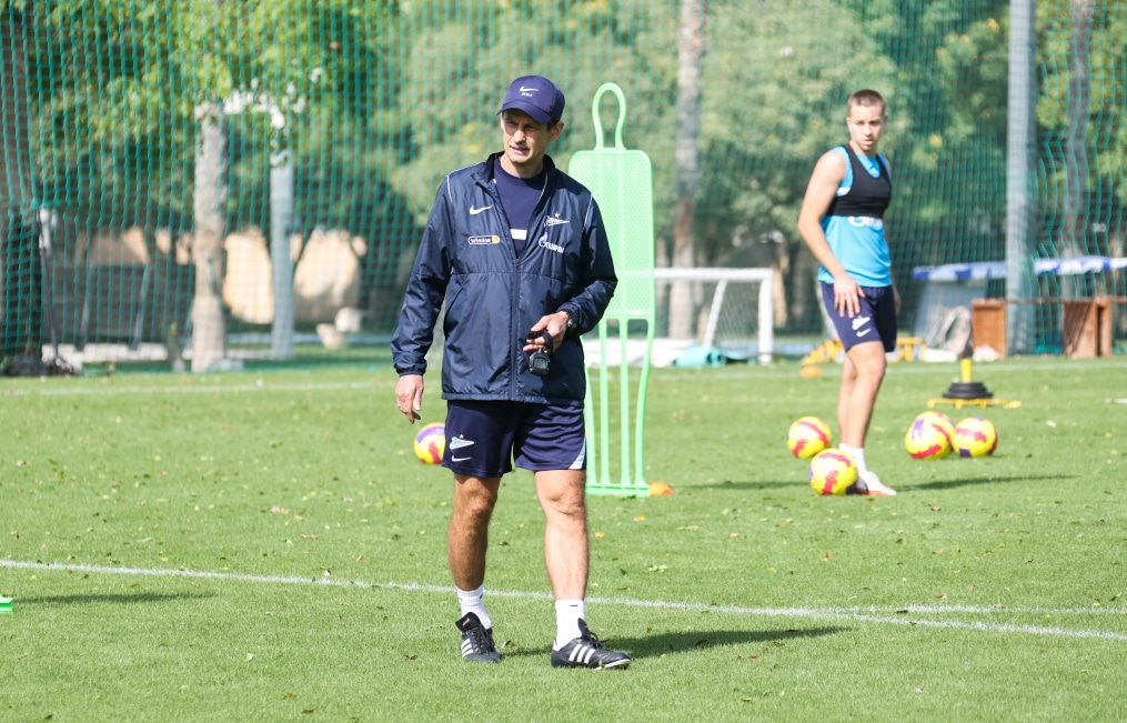 «Газпром»-тренировочные сборы в Дубае: 21 января, утренняя тренировка