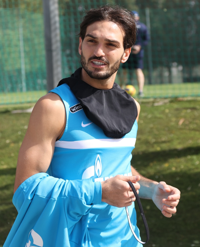 «Газпром»-тренировочные сборы в Дубае: 21 января, утренняя тренировка