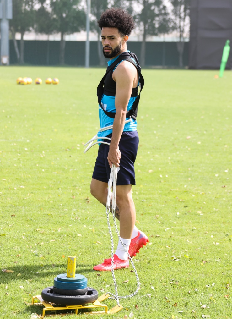 «Газпром»-тренировочные сборы в Дубае: 21 января, утренняя тренировка