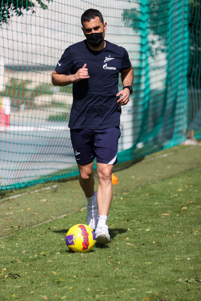 «Газпром»-тренировочные сборы в Дубае: 21 января, утренняя тренировка