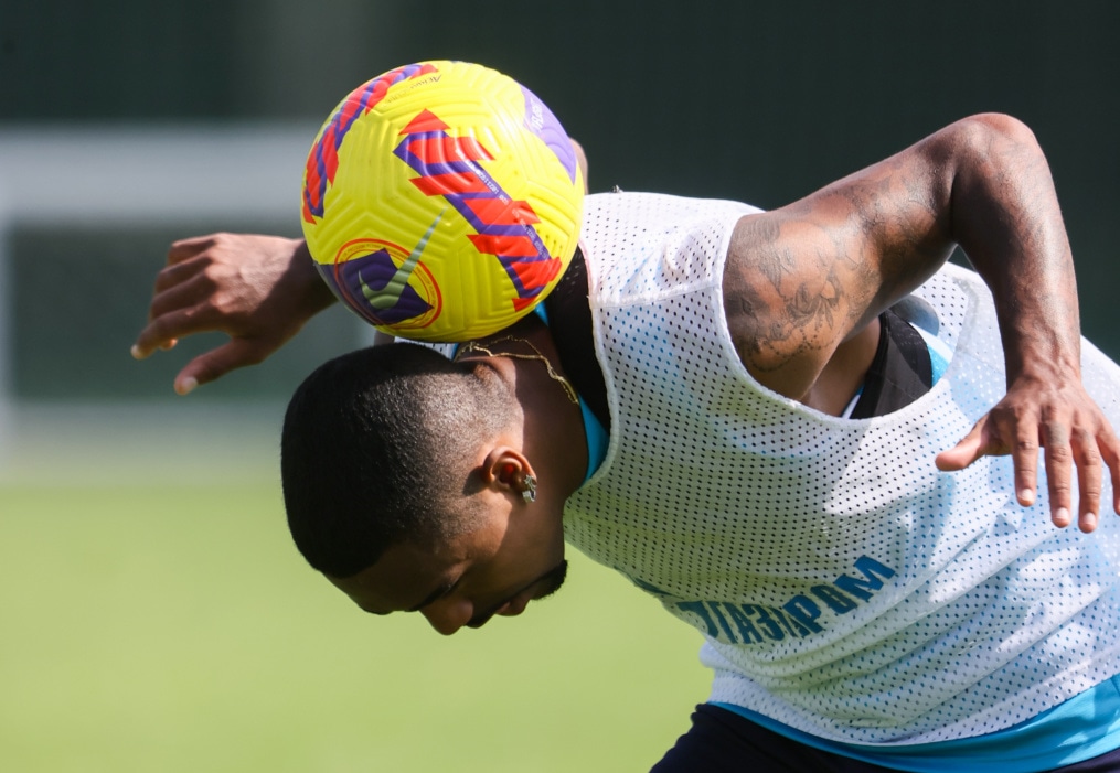 «Газпром»-тренировочные сборы в Дубае: 21 января, утренняя тренировка