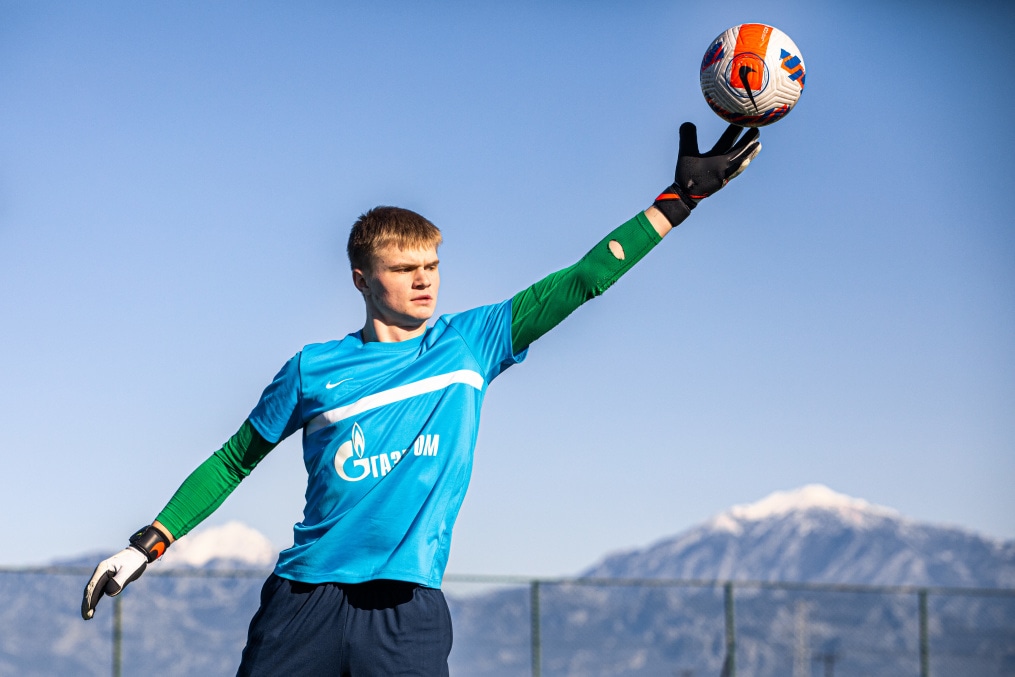 Сборы «Зенита»-м в Турции: 17 января, утренняя тренировка