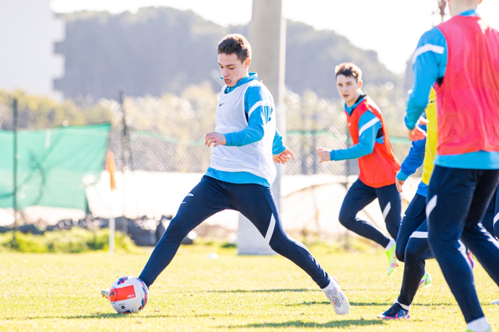 Сборы «Зенита»-м в Турции: 17 января, утренняя тренировка