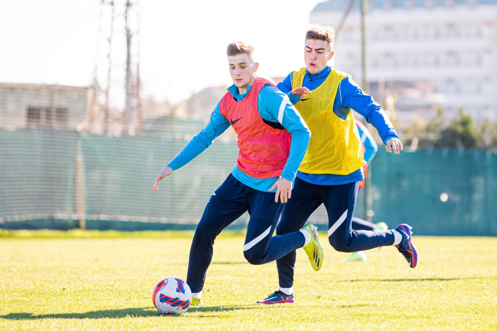 Сборы «Зенита»-м в Турции: 17 января, утренняя тренировка