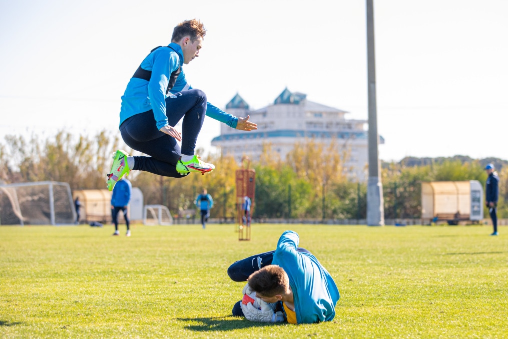 Сборы «Зенита»-м в Турции: 17 января, утренняя тренировка
