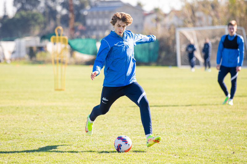 Сборы «Зенита»-м в Турции: 17 января, утренняя тренировка