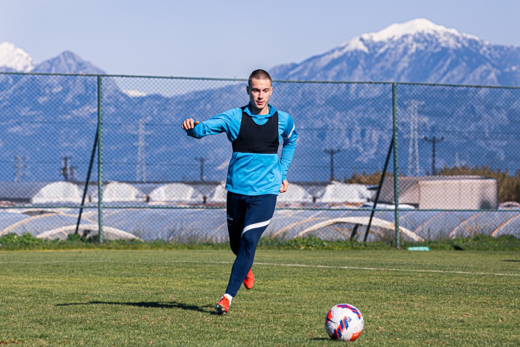 Сборы «Зенита»-м в Турции: 17 января, утренняя тренировка