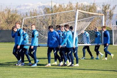 Сборы «Зенита»-м в Турции: 17 января, утренняя тренировка