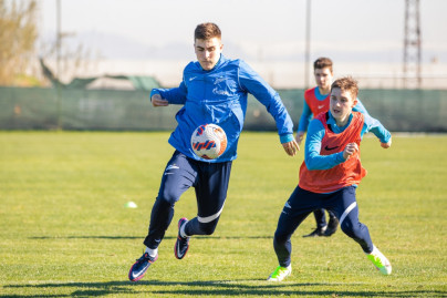 Сборы «Зенита»-м в Турции: 17 января, утренняя тренировка