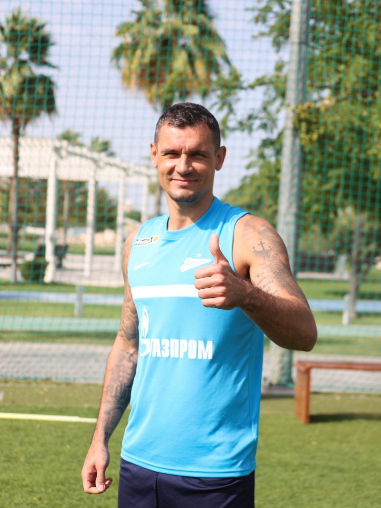 «Газпром»-тренировочные сборы в Дубае: 17 января, утренняя тренировка