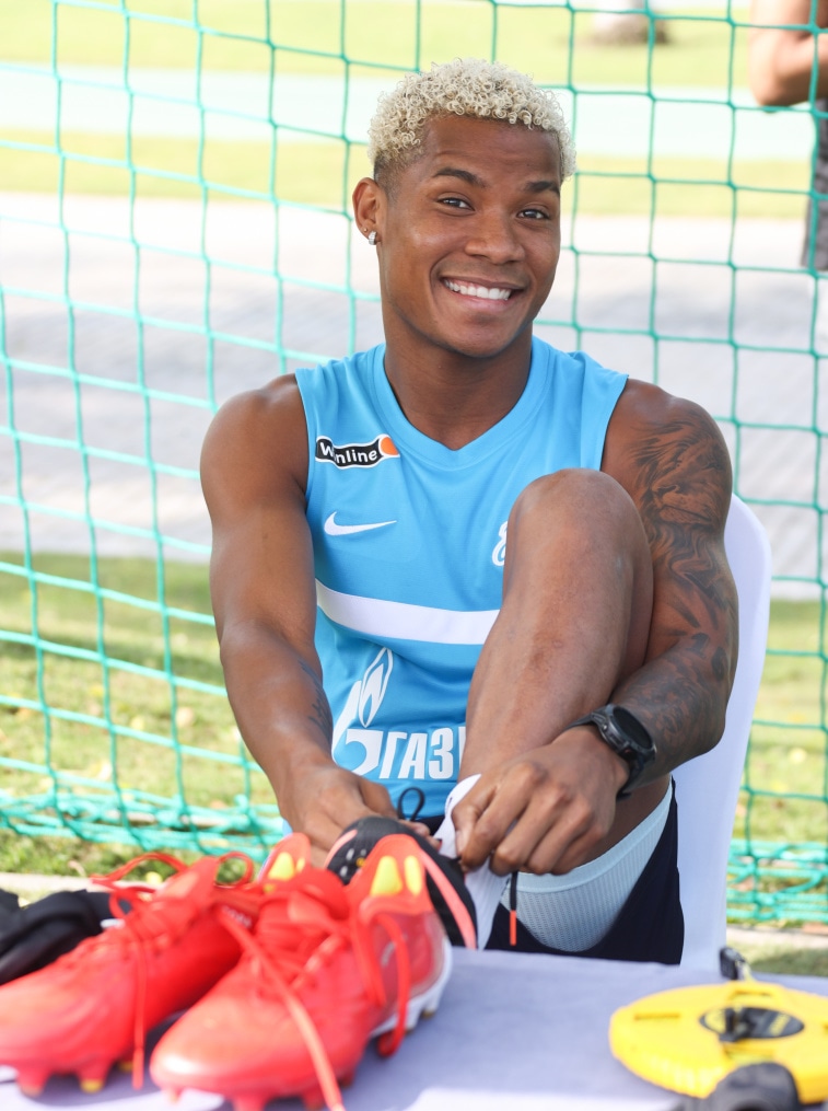 «Газпром»-тренировочные сборы в Дубае: 17 января, утренняя тренировка