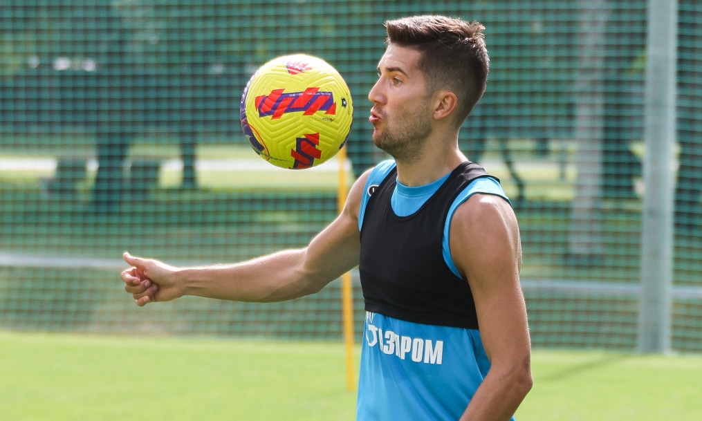 «Газпром»-тренировочные сборы в Дубае: 17 января, утренняя тренировка