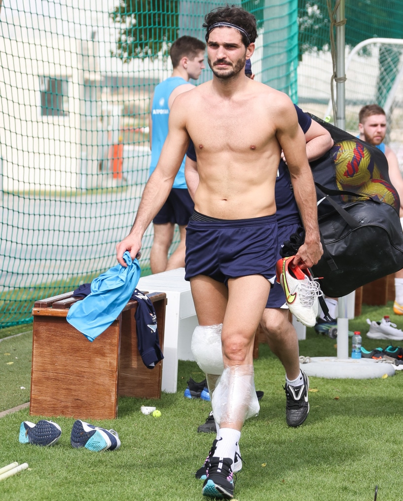 «Газпром»-тренировочные сборы в Дубае: 17 января, утренняя тренировка