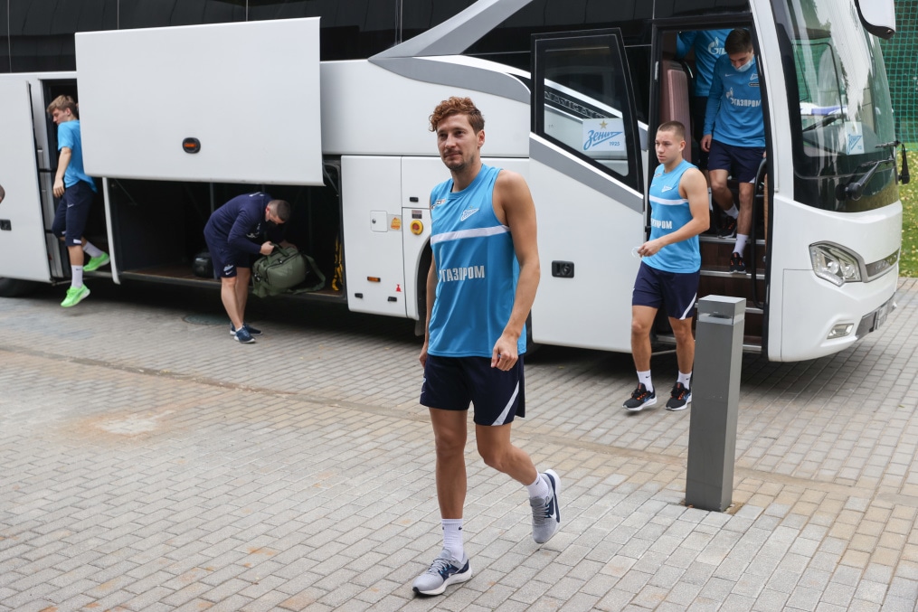 «Газпром»-тренировочные сборы в Дубае: 15 января, утренняя тренировка