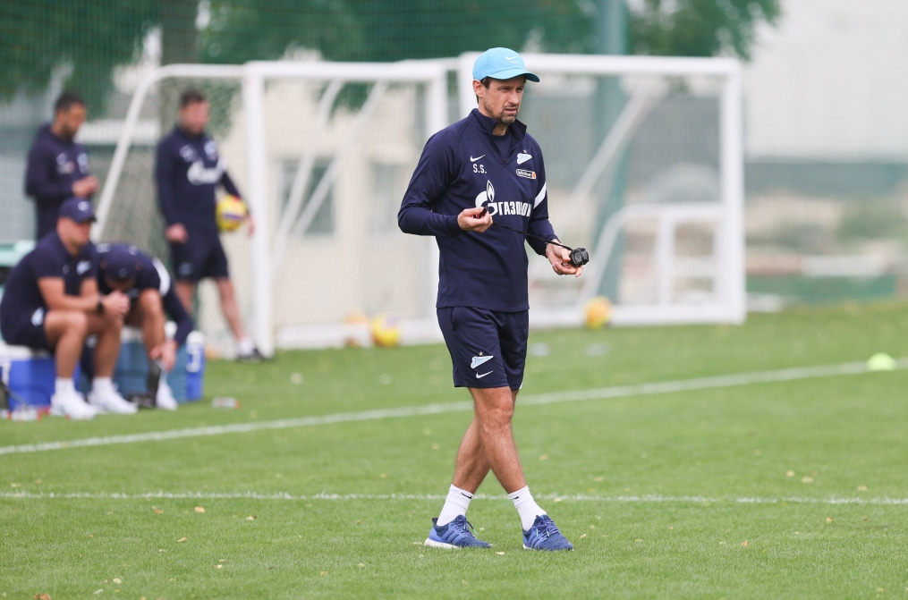 «Газпром»-тренировочные сборы в Дубае: 15 января, утренняя тренировка