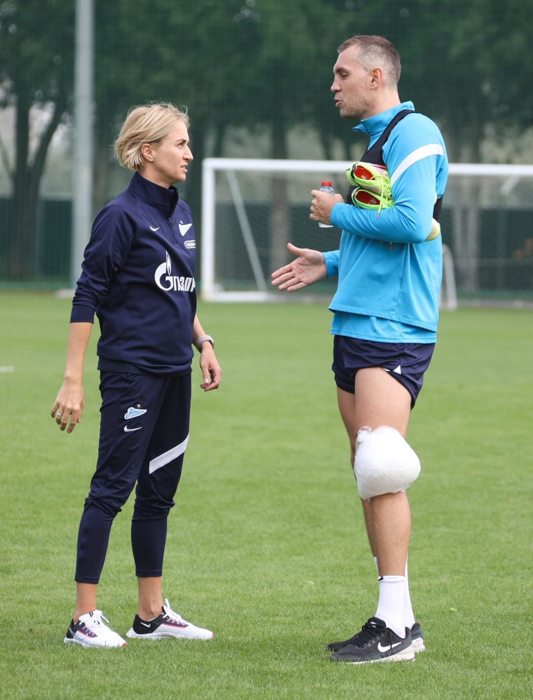 «Газпром»-тренировочные сборы в Дубае: 15 января, утренняя тренировка