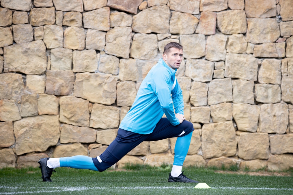 «Газпром» — тренировочные сборы в Испании: 20 февраля, утренняя тренировка