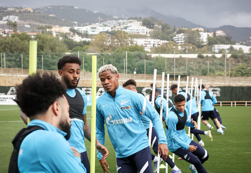 «Газпром» — тренировочные сборы в Испании: 20 февраля, утренняя тренировка