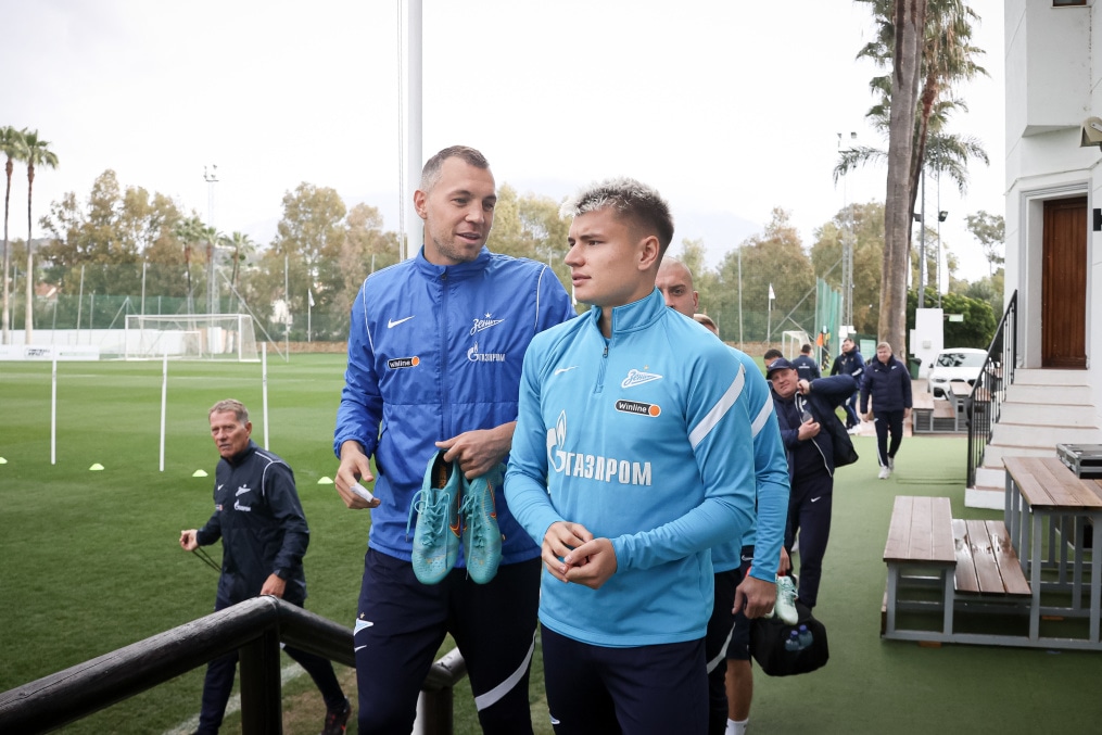 «Газпром» — тренировочные сборы в Испании: 20 февраля, утренняя тренировка