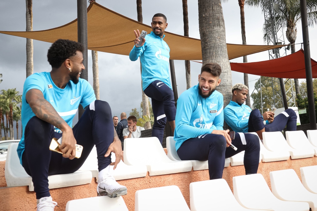 «Газпром» — тренировочные сборы в Испании: 20 февраля, утренняя тренировка