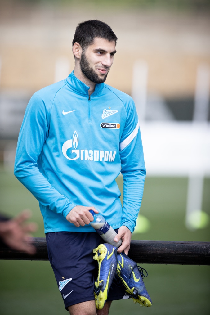 «Газпром» — тренировочные сборы в Испании: 20 февраля, утренняя тренировка