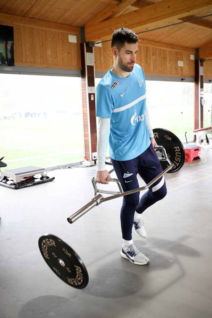 «Газпром» — тренировочные сборы в Испании: 20 февраля, утренняя тренировка