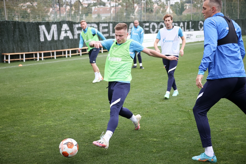 «Газпром» — тренировочные сборы в Испании: 20 февраля, утренняя тренировка