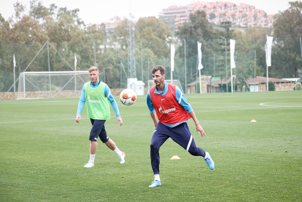 «Газпром» — тренировочные сборы в Испании: 20 февраля, утренняя тренировка