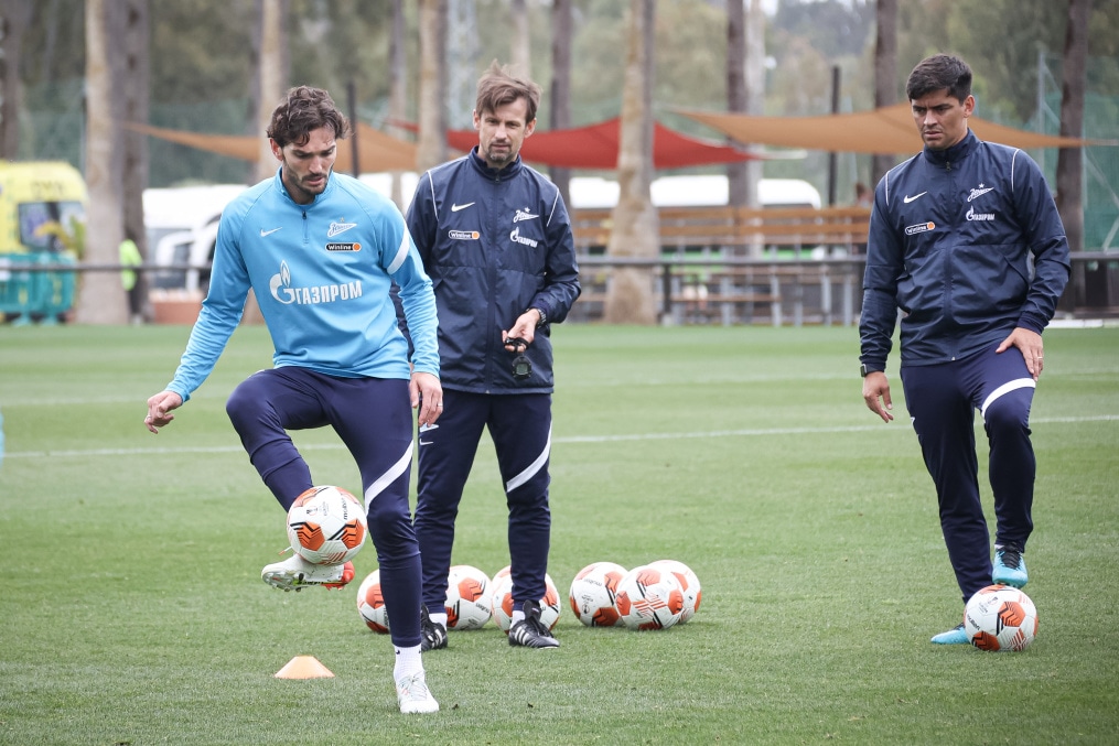 «Газпром» — тренировочные сборы в Испании: 20 февраля, утренняя тренировка