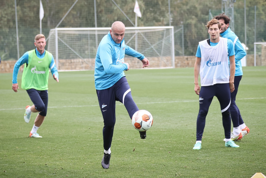 «Газпром» — тренировочные сборы в Испании: 20 февраля, утренняя тренировка