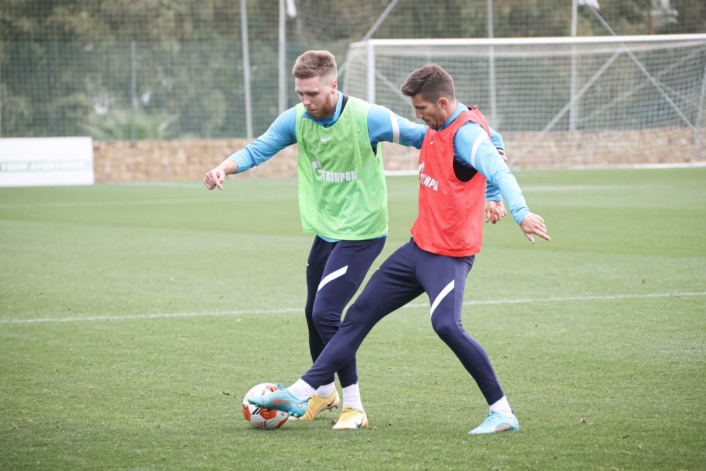 «Газпром» — тренировочные сборы в Испании: 20 февраля, утренняя тренировка