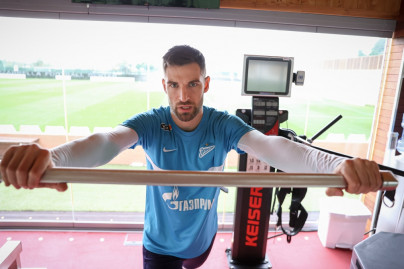 «Газпром» — тренировочные сборы в Испании: 20 февраля, утренняя тренировка