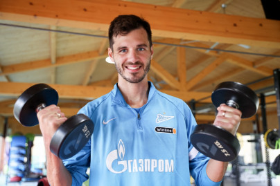 «Газпром» — тренировочные сборы в Испании: 20 февраля, утренняя тренировка