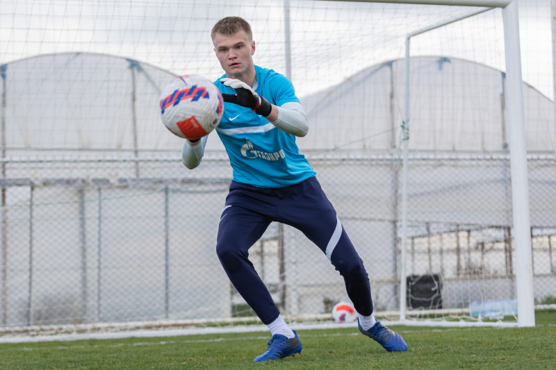 «Газпром»-тренировочные сборы «Зенита»-м в Турции: 22 февраля, вечерняя тренировка.