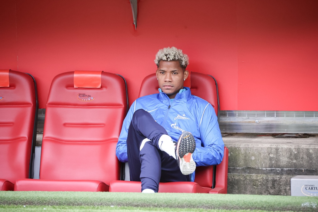 Тренировка сине-бело-голубых на стадионе «Ла-Картуха»