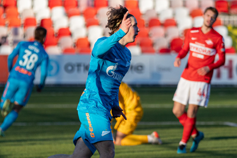 Молодежная лига 2021/22, «Спартак»-м — «Зенит»-м