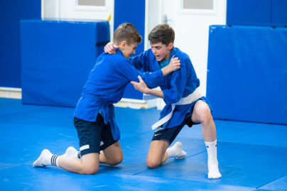 Тренировка по дзюдо в «Газпром»-Академии