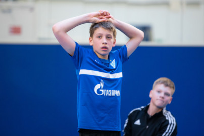 Тренировка по дзюдо в «Газпром»-Академии