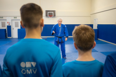 Тренировка по дзюдо в «Газпром»-Академии