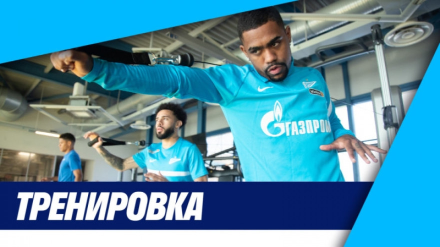 «Зенит-ТВ»: тренировка сине-бело-голубых в Удельном парке