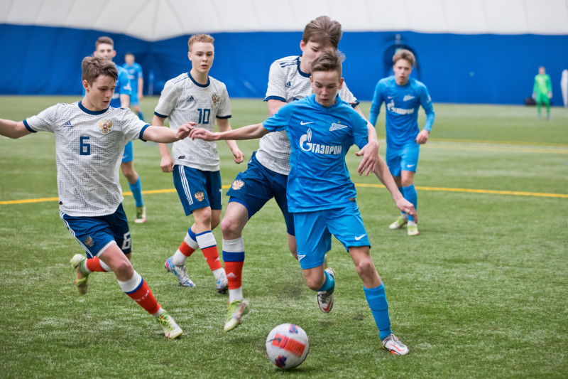 IX Кубок Дмитрия Бесова: матч сборная России (2007 г.р.) — «Зенит» (2006 г.р.)
