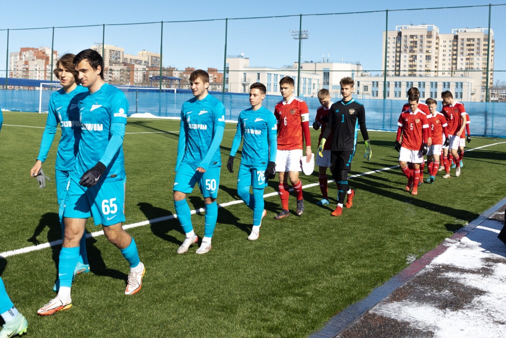 Товарищеский  матч «Зенит»-м — сборная России — 2004