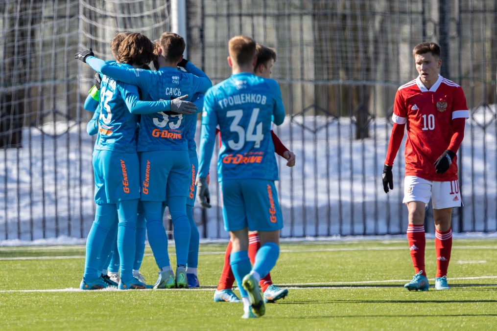 Товарищеский  матч «Зенит»-м — сборная России — 2004