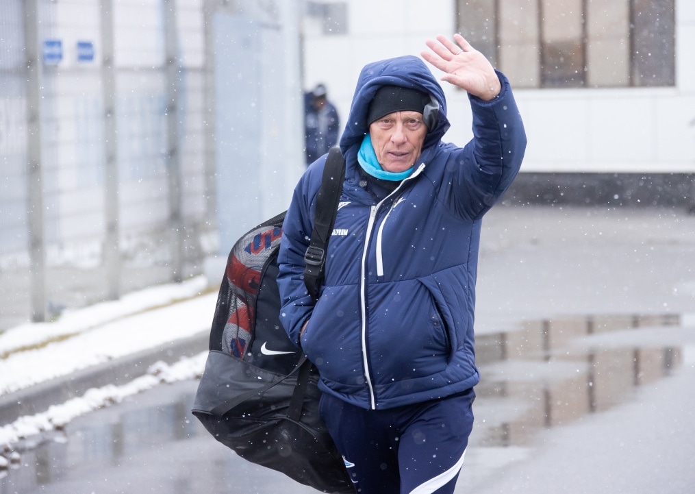 Открытая тренировка «Зенита» перед матчем с «Ахматом»