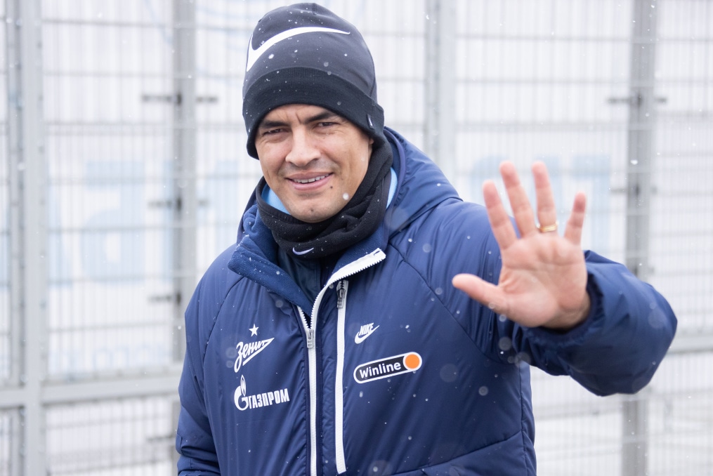 Открытая тренировка «Зенита» перед матчем с «Ахматом»