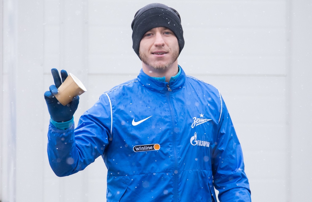 Открытая тренировка «Зенита» перед матчем с «Ахматом»