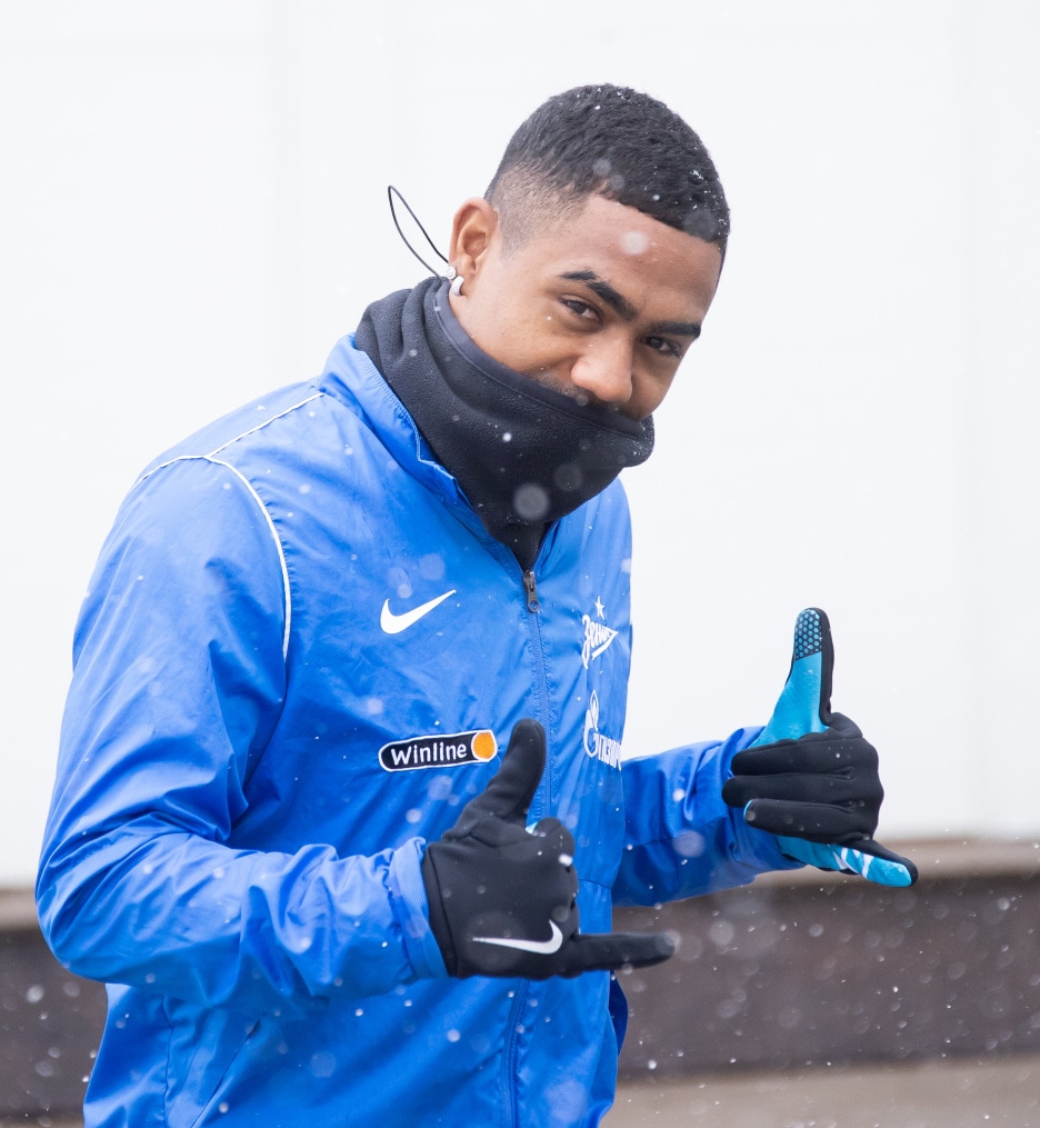 Открытая тренировка «Зенита» перед матчем с «Ахматом»