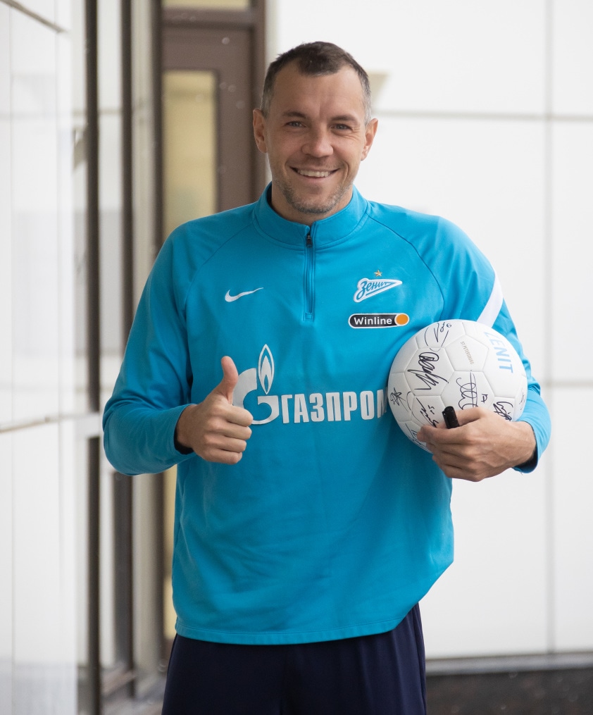 Открытая тренировка «Зенита» перед матчем с «Ахматом»